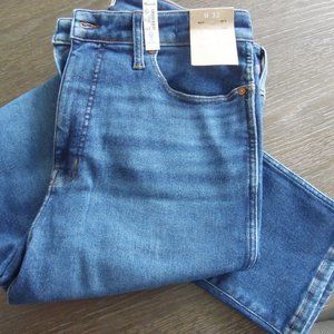 Madewell Curvy Stovepipe jeans W 32  New with tags.
